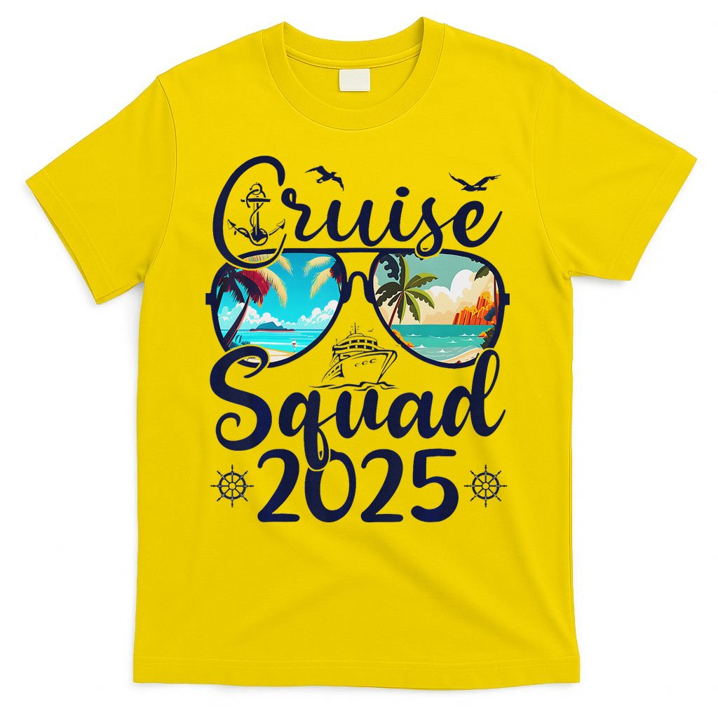 Cruise Squad 2025 Family Group Matching Summer Vacation T-Shirt