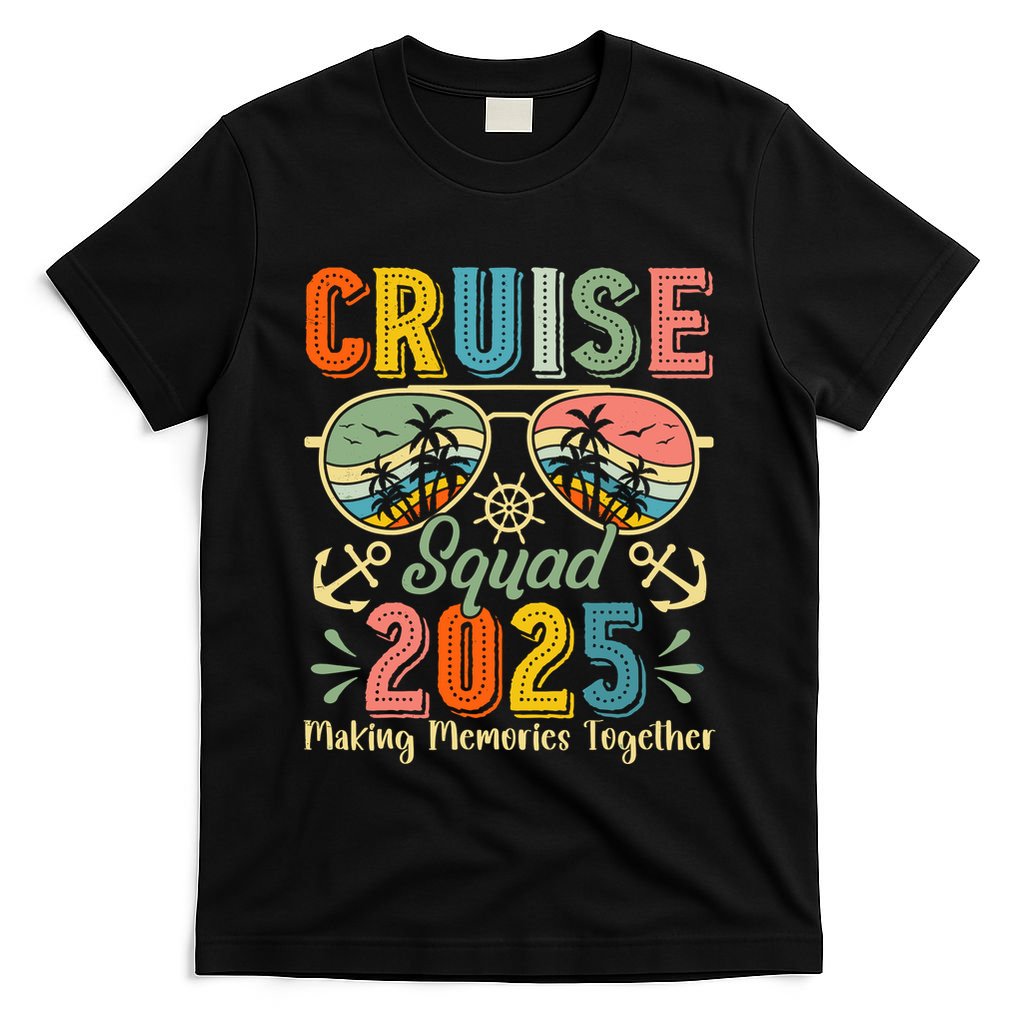 Cruise Squad 2025 Family Group Matching Summer Vacation T-Shirt