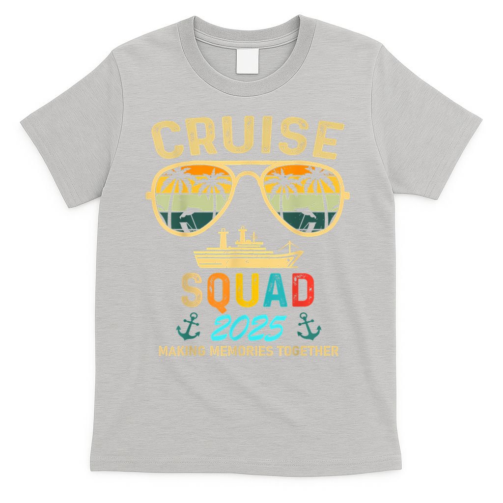 Cruise Squad 2025 Family Couple Matching Summer Vacation T-Shirt