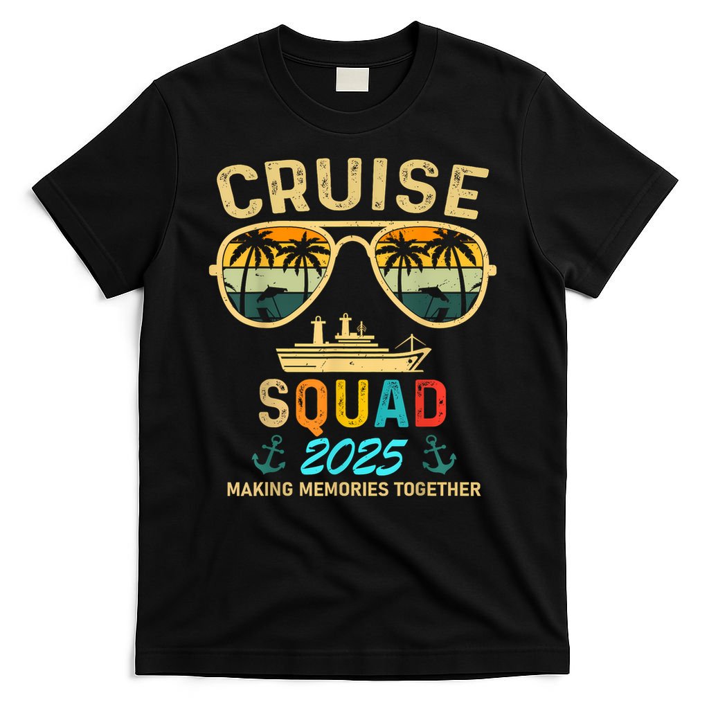 Cruise Squad 2025 Family Couple Matching Summer Vacation T-Shirt