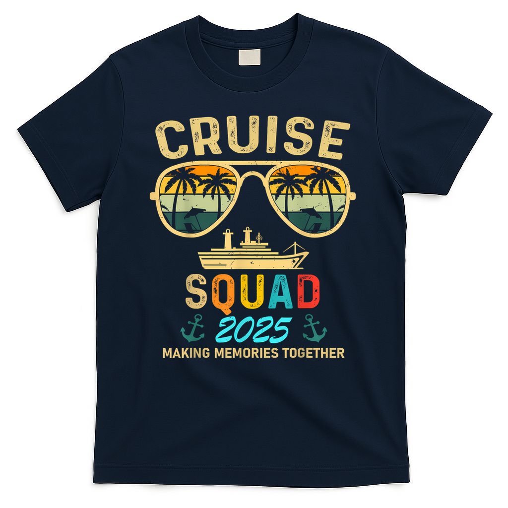 Cruise Squad 2025 Family Couple Matching Summer Vacation T-Shirt