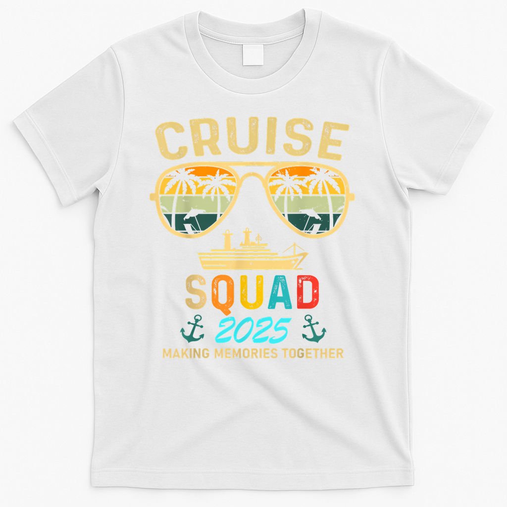 Cruise Squad 2025 Family Couple Matching Summer Vacation T-Shirt