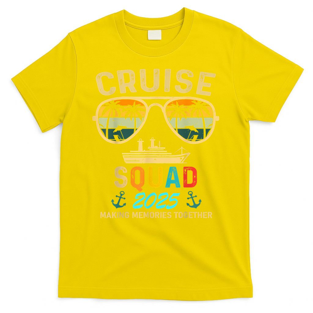 Cruise Squad 2025 Family Couple Matching Summer Vacation T-Shirt
