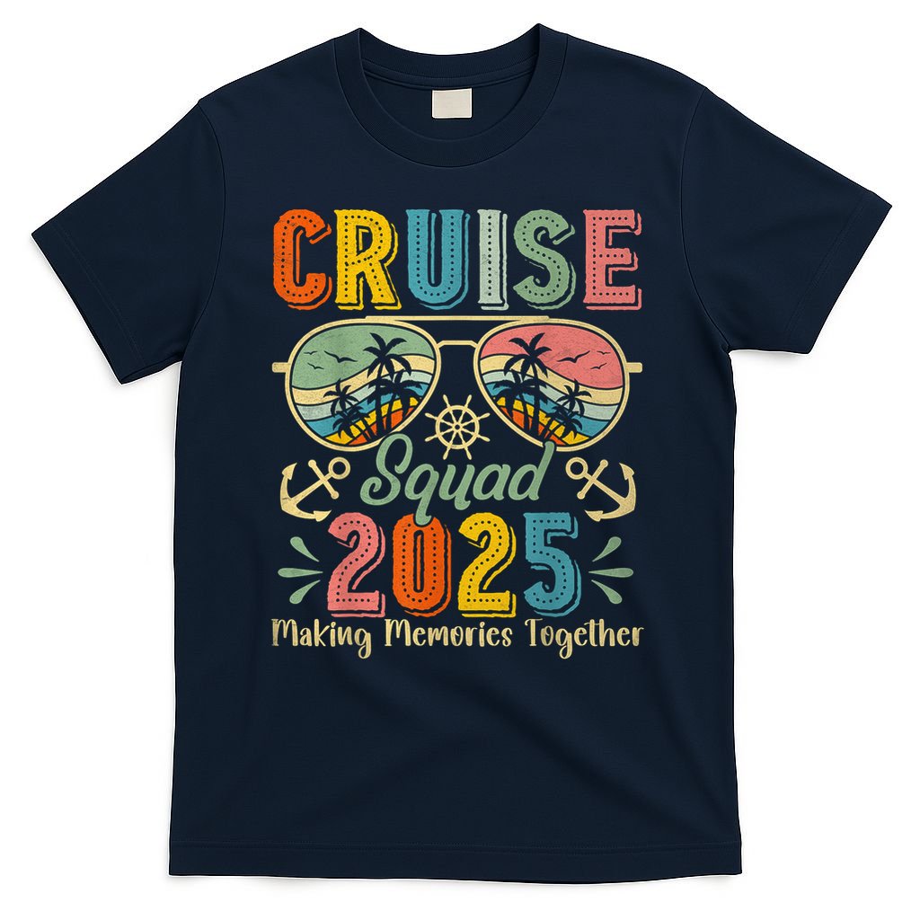 Cruise Squad 2025 Family Group Matching Summer Vacation T-Shirt