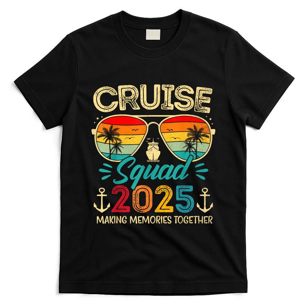 Cruise Squad 2025 Family Group Matching Summer Vacation T-Shirt