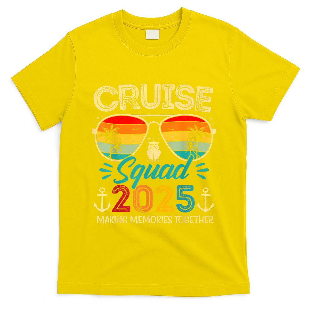 Cruise Squad 2025 Family Group Matching Summer Vacation T-Shirt