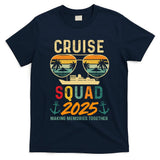 Cruise Squad 2025 Family Vacation Matching Group Summer Gift T-Shirt