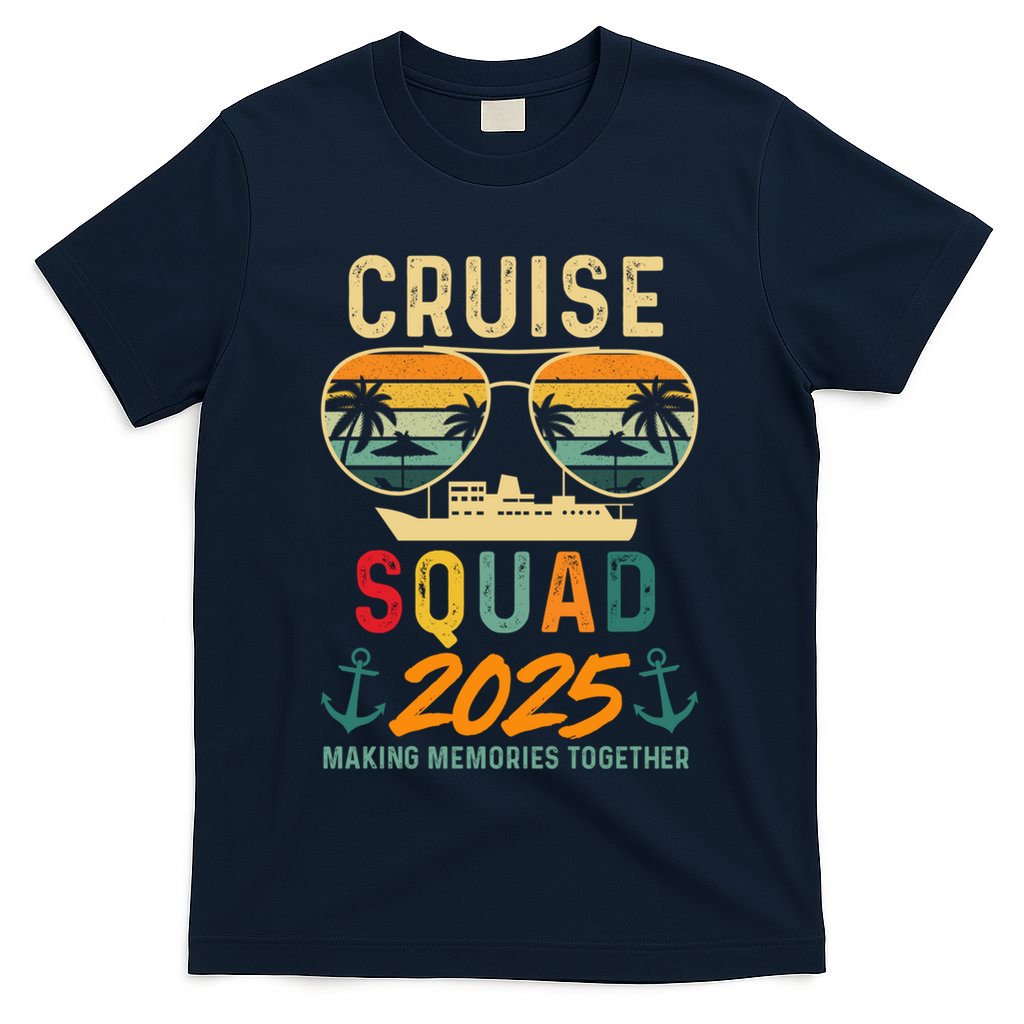 Cruise Squad 2025 Family Vacation Matching Group Summer Gift T-Shirt