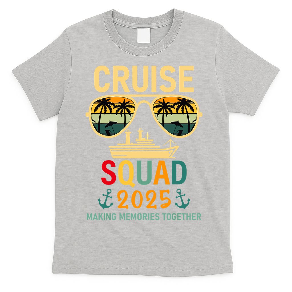 Cruise Squad 2025 Family Group Matching Summer Vacation T-Shirt