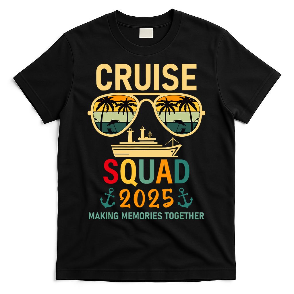 Cruise Squad 2025 Family Group Matching Summer Vacation T-Shirt