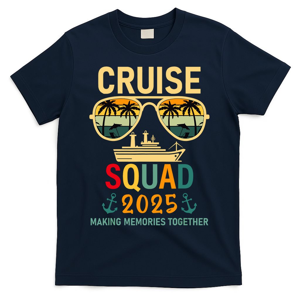 Cruise Squad 2025 Family Group Matching Summer Vacation T-Shirt