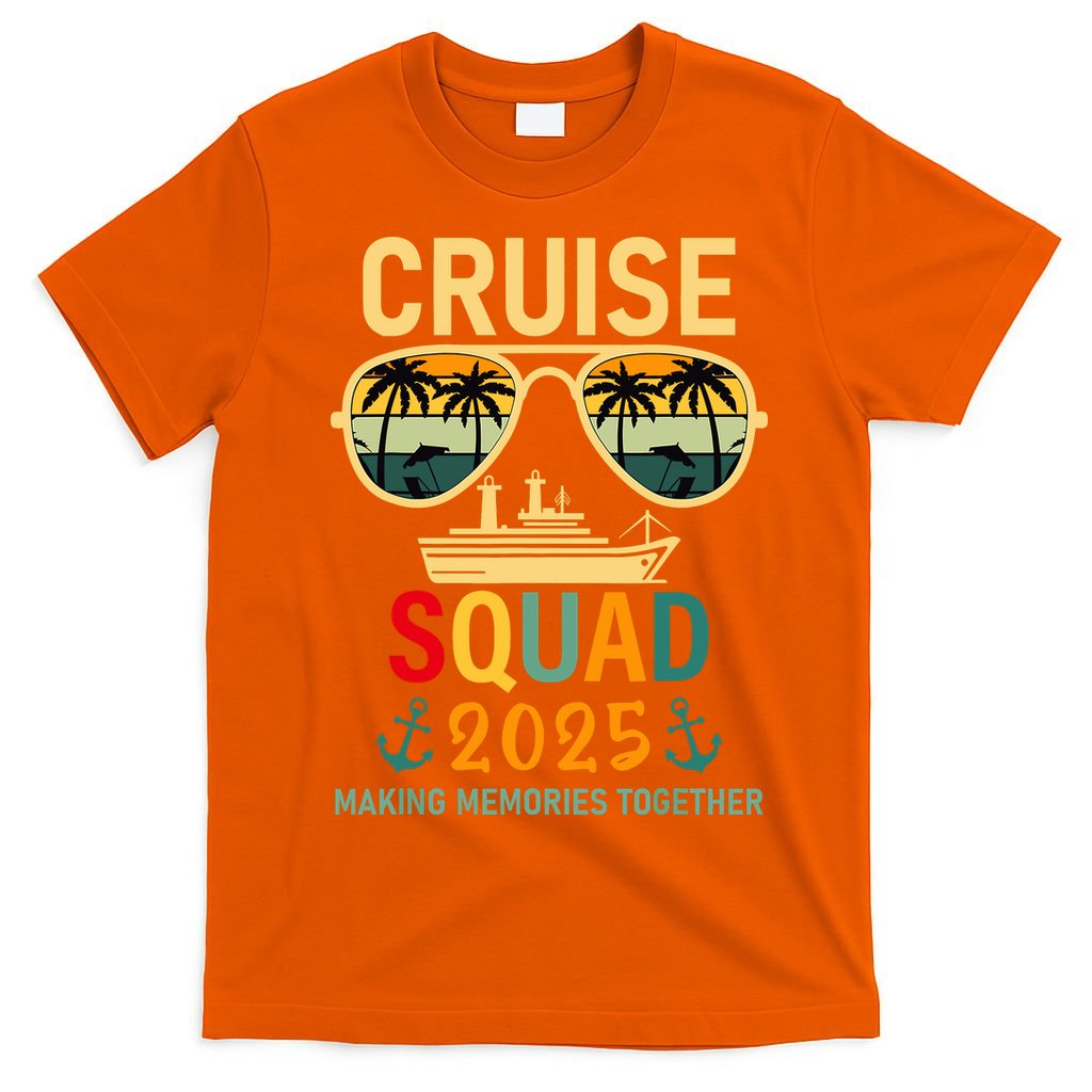 Cruise Squad 2025 Family Group Matching Summer Vacation T-Shirt