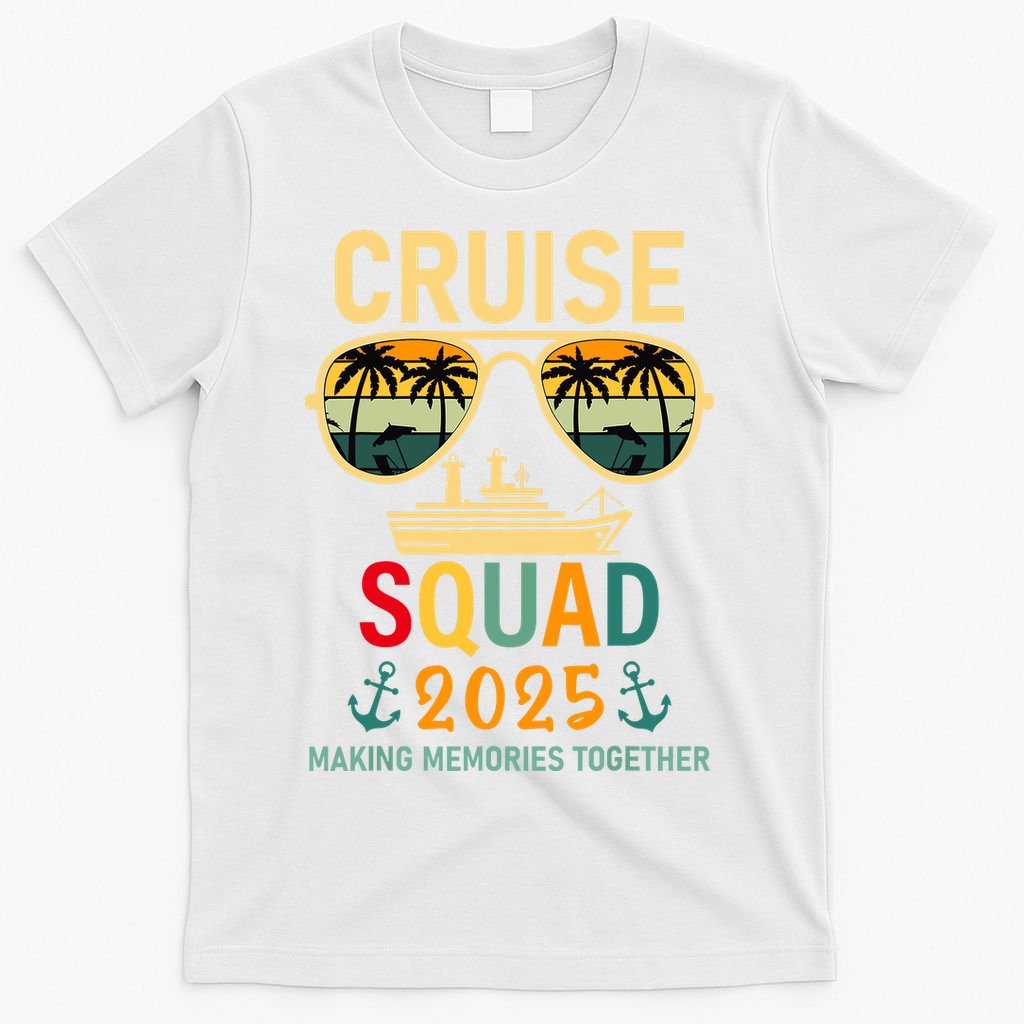 Cruise Squad 2025 Family Group Matching Summer Vacation T-Shirt