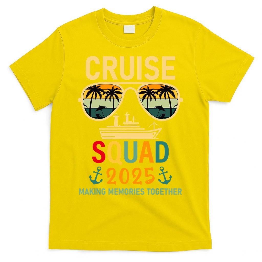 Cruise Squad 2025 Family Group Matching Summer Vacation T-Shirt