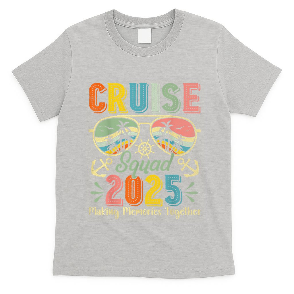 Cruise Squad 2025 Family Group Matching Summer Vacation T-Shirt