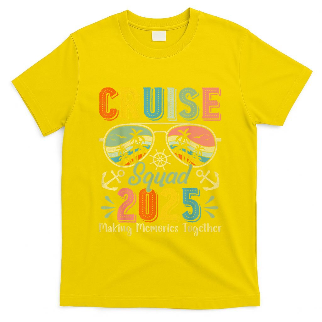 Cruise Squad 2025 Family Group Matching Summer Vacation T-Shirt