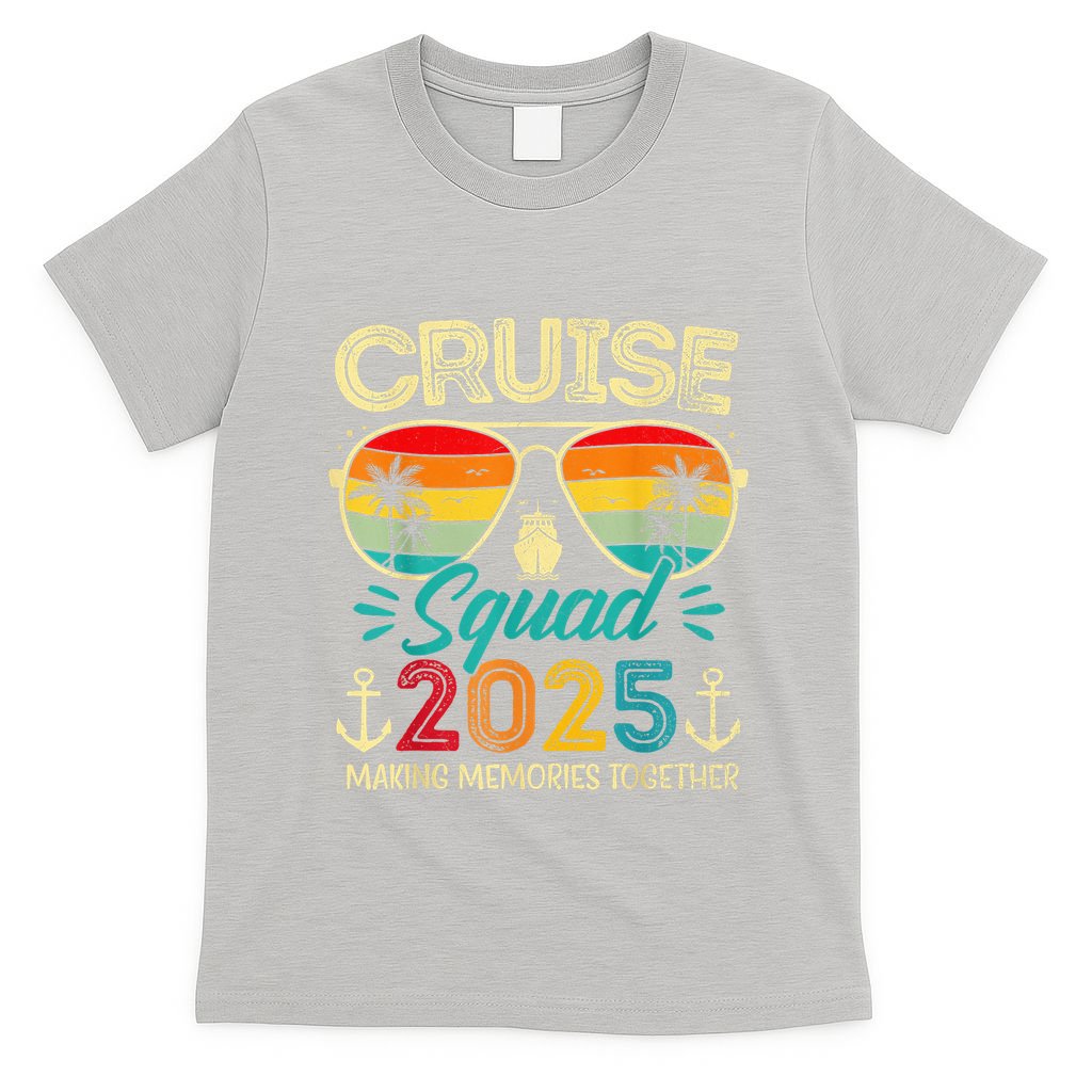 Cruise Squad 2025 Family Group Matching Summer Vacation T-Shirt