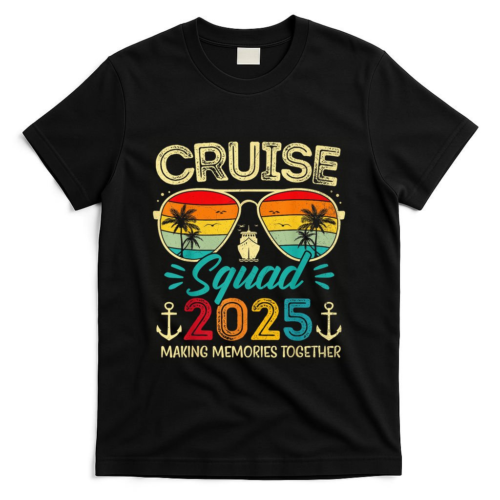 Cruise Squad 2025 Family Group Matching Summer Vacation T-Shirt