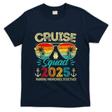 Cruise Squad 2025 Family Group Matching Summer Vacation T-Shirt