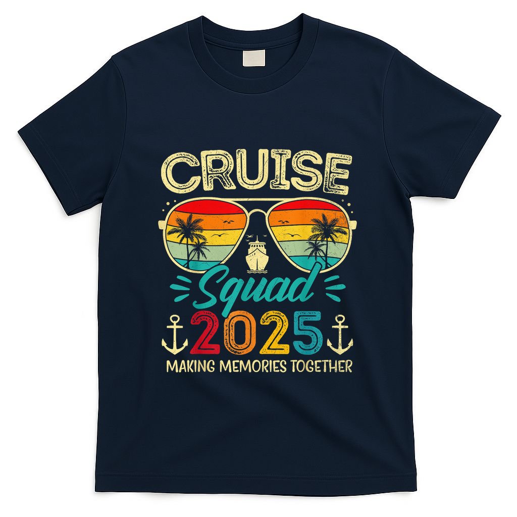 Cruise Squad 2025 Family Group Matching Summer Vacation T-Shirt