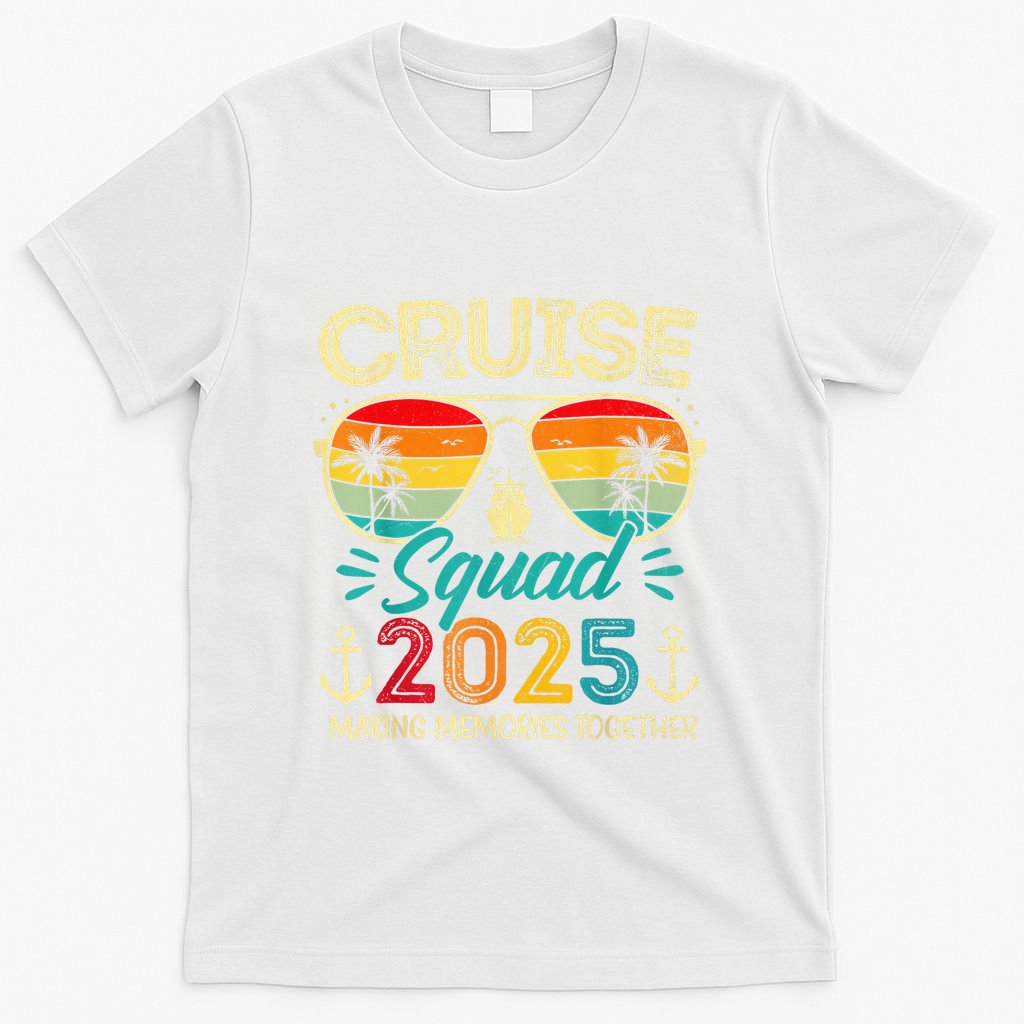 Cruise Squad 2025 Family Group Matching Summer Vacation T-Shirt