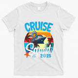 Cruise Squad 2025 Family Vacation Cruise Trip Group Summer T-Shirt