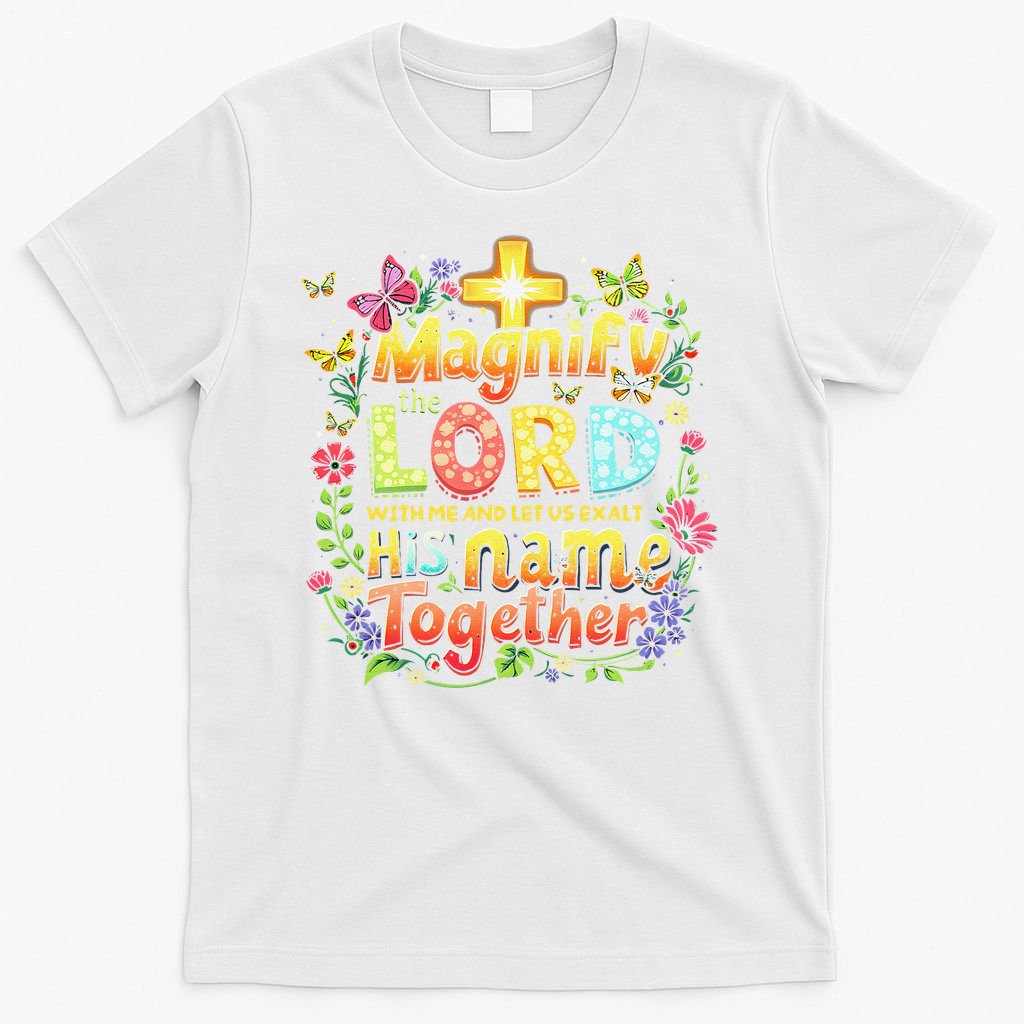 Christian Summer Camp Magnify The Lord Christian VBS 2025 Gift T-Shirt
