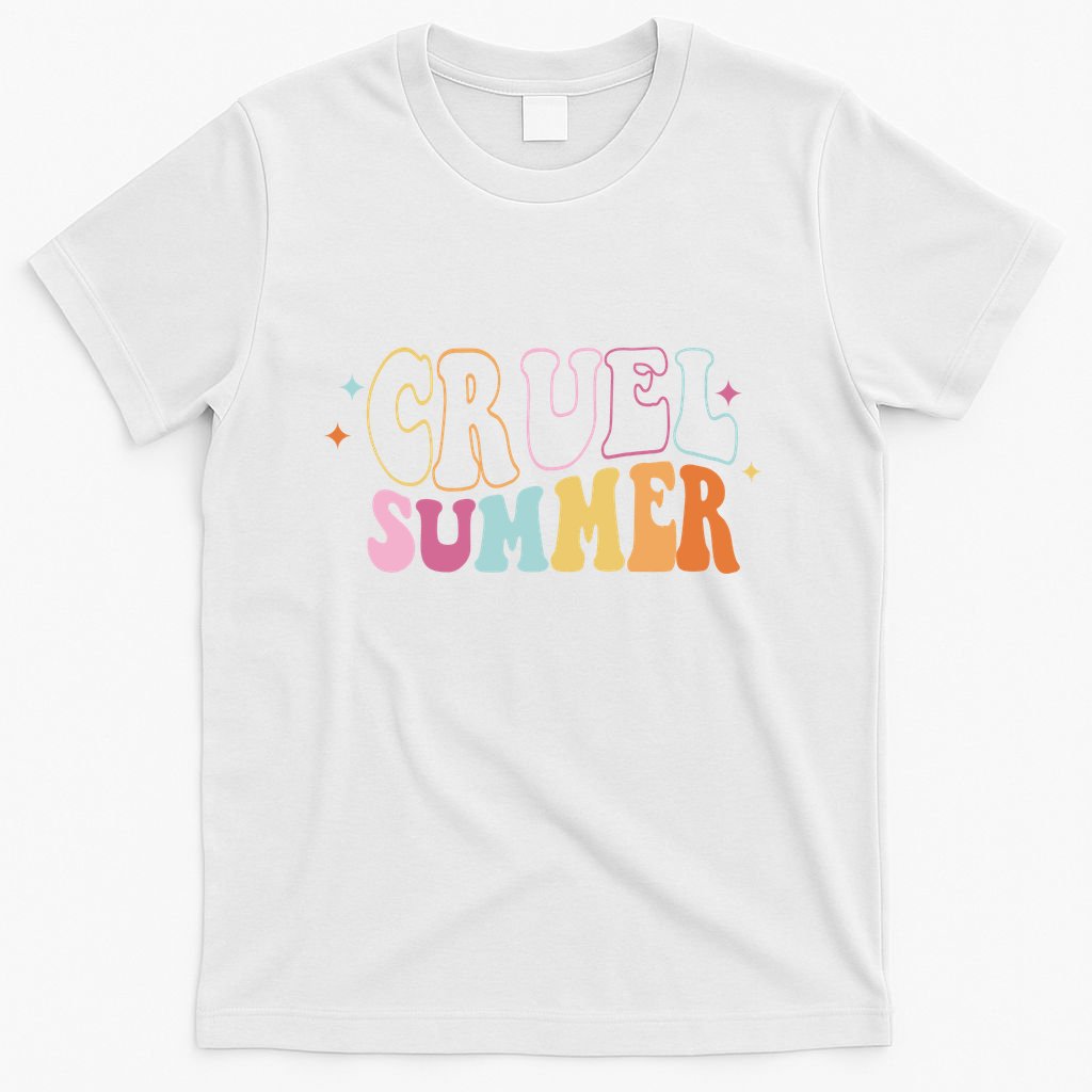Cruel Summer Colorful Groovy T-Shirt