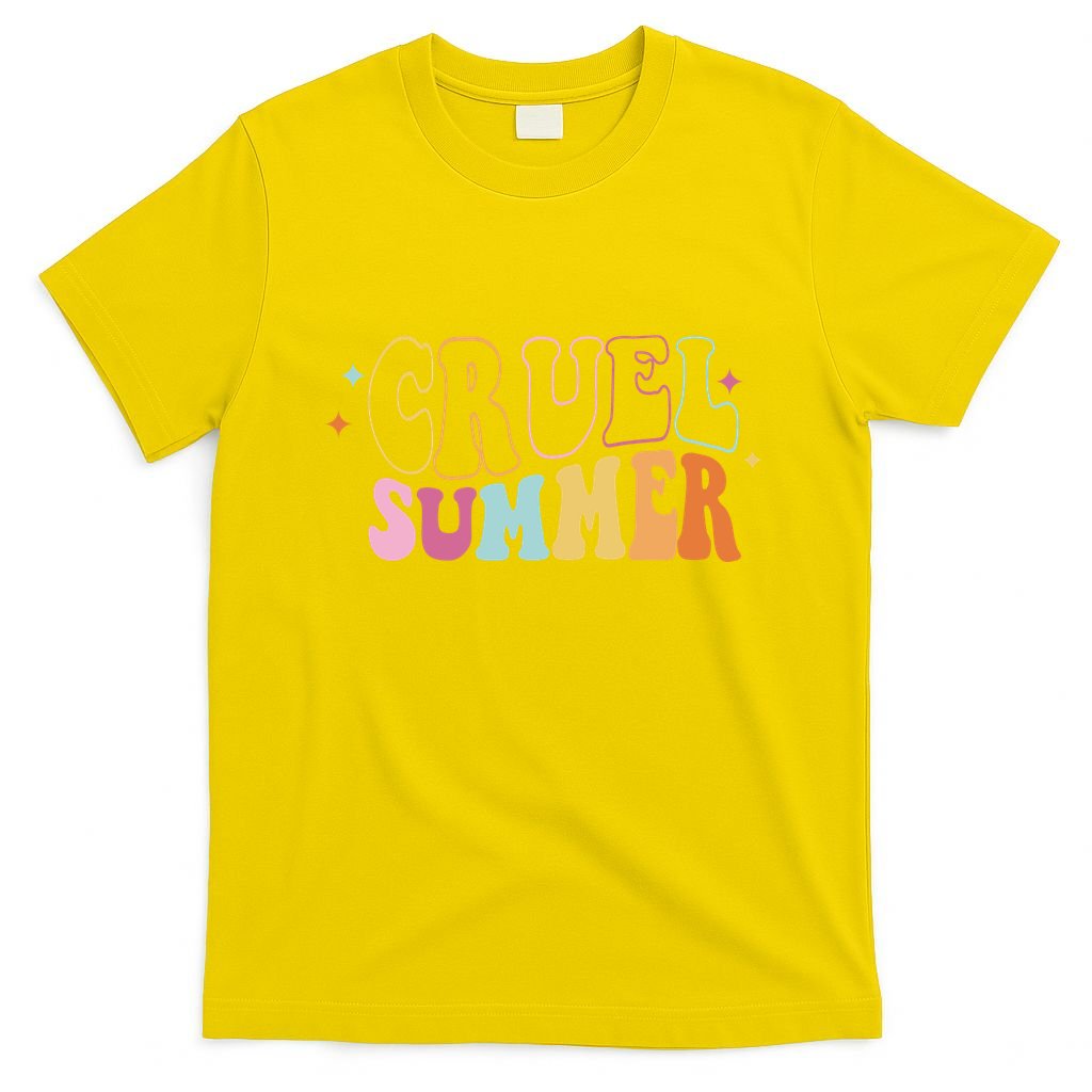Cruel Summer Colorful Groovy T-Shirt