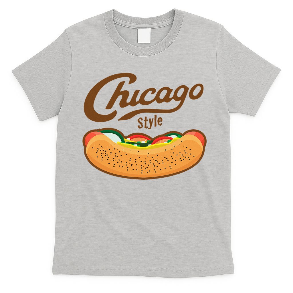 Chicago Style Hot Dog Summer T-Shirt