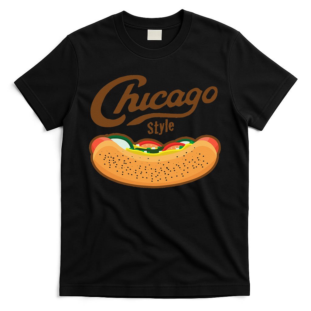 Chicago Style Hot Dog Summer T-Shirt