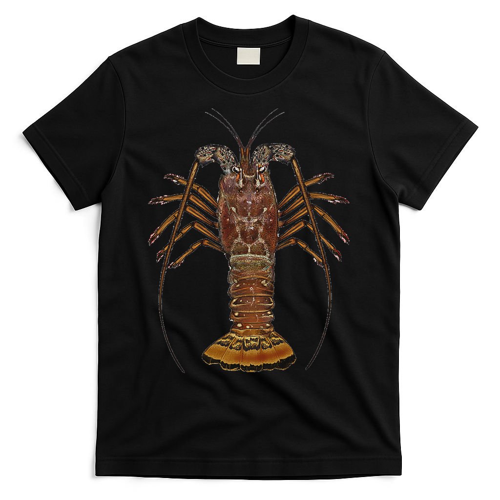 Caribbean Spiny Lobster Bahamas Shellfish Seafood T-Shirt