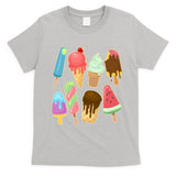 Cute Summer Popsicles And Ice Cream T-Shirt