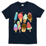 Cute Summer Popsicles And Ice Cream T-Shirt