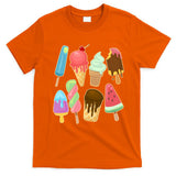 Cute Summer Popsicles And Ice Cream T-Shirt