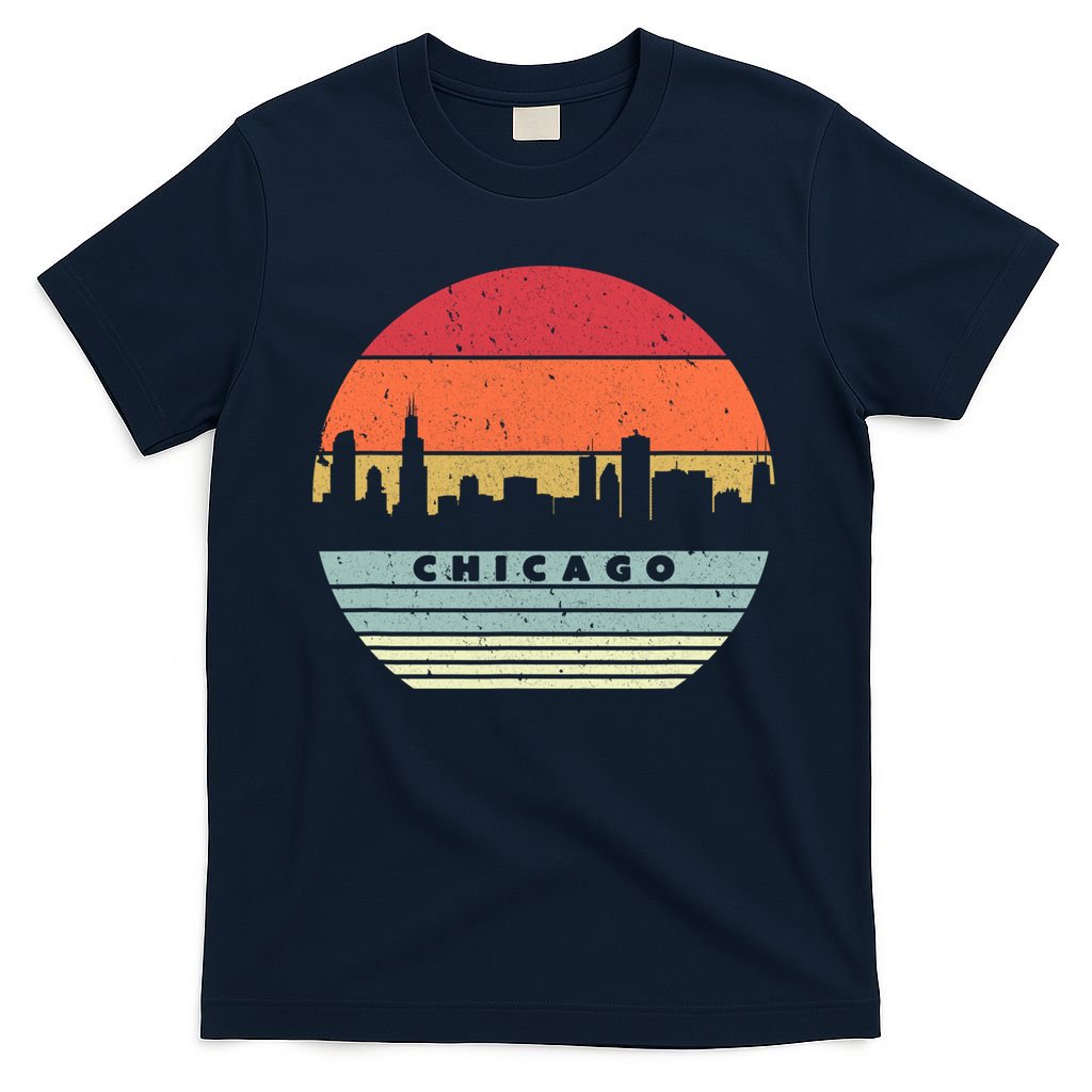 Chicago Souvenir Shirt. Retro Style USA Skyline T-Shirt