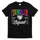 Counselor Squad Teacher Back To School T-Shirt