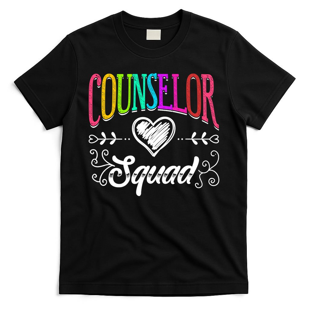 Counselor Squad Teacher Back To School T-Shirt