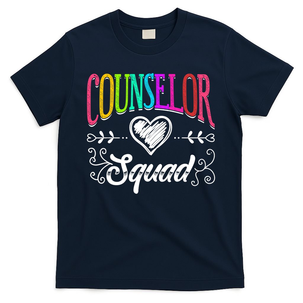 Counselor Squad Teacher Back To School T-Shirt