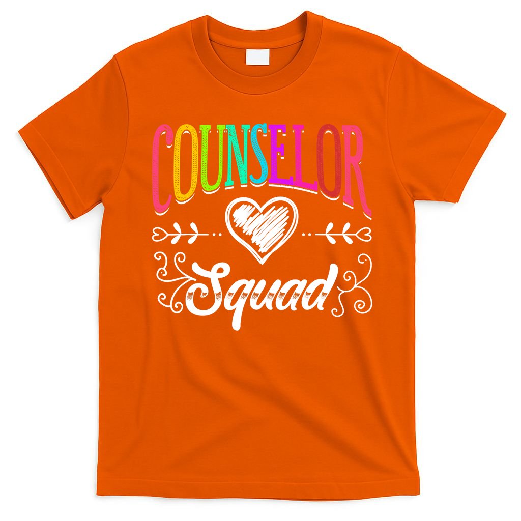 Counselor Squad Teacher Back To School T-Shirt