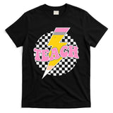 Checkered Teach Back To School Teacher T-Shirt