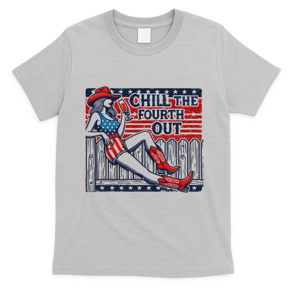 Chill The Fourth Out Funny 4th Of July T-Shirt