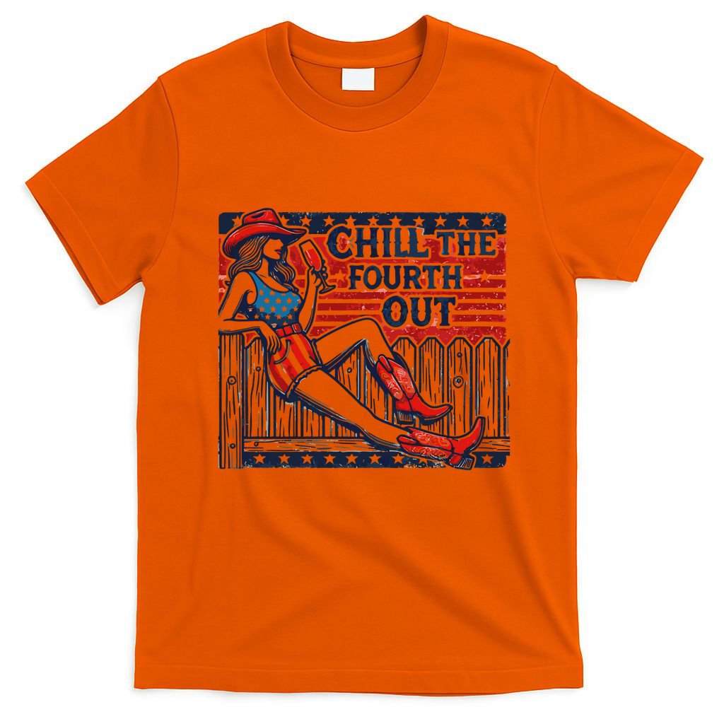 Chill The Fourth Out Funny 4th Of July T-Shirt