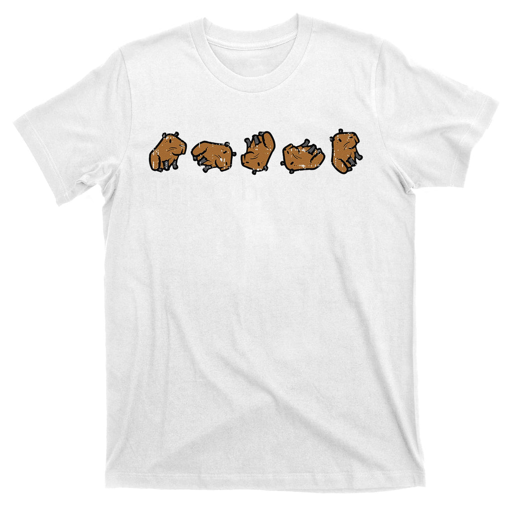 Capybara This Is How I Roll Cute Capy Rodent T-Shirt