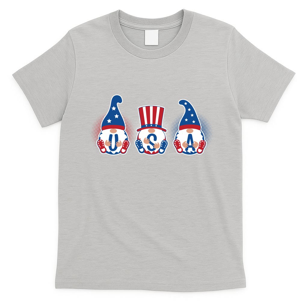 Cute USA American Gnomes T-Shirt