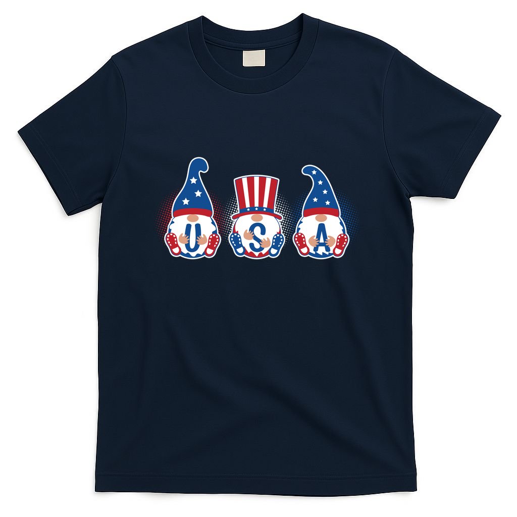 Cute USA American Gnomes T-Shirt