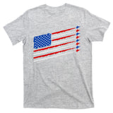 Cool USA American Flag Air Show Jet Planes T-Shirt