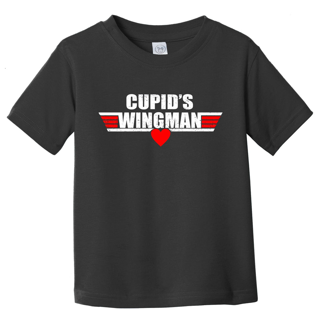Cupid's Wingman Valentine's Day Toddler T-Shirt