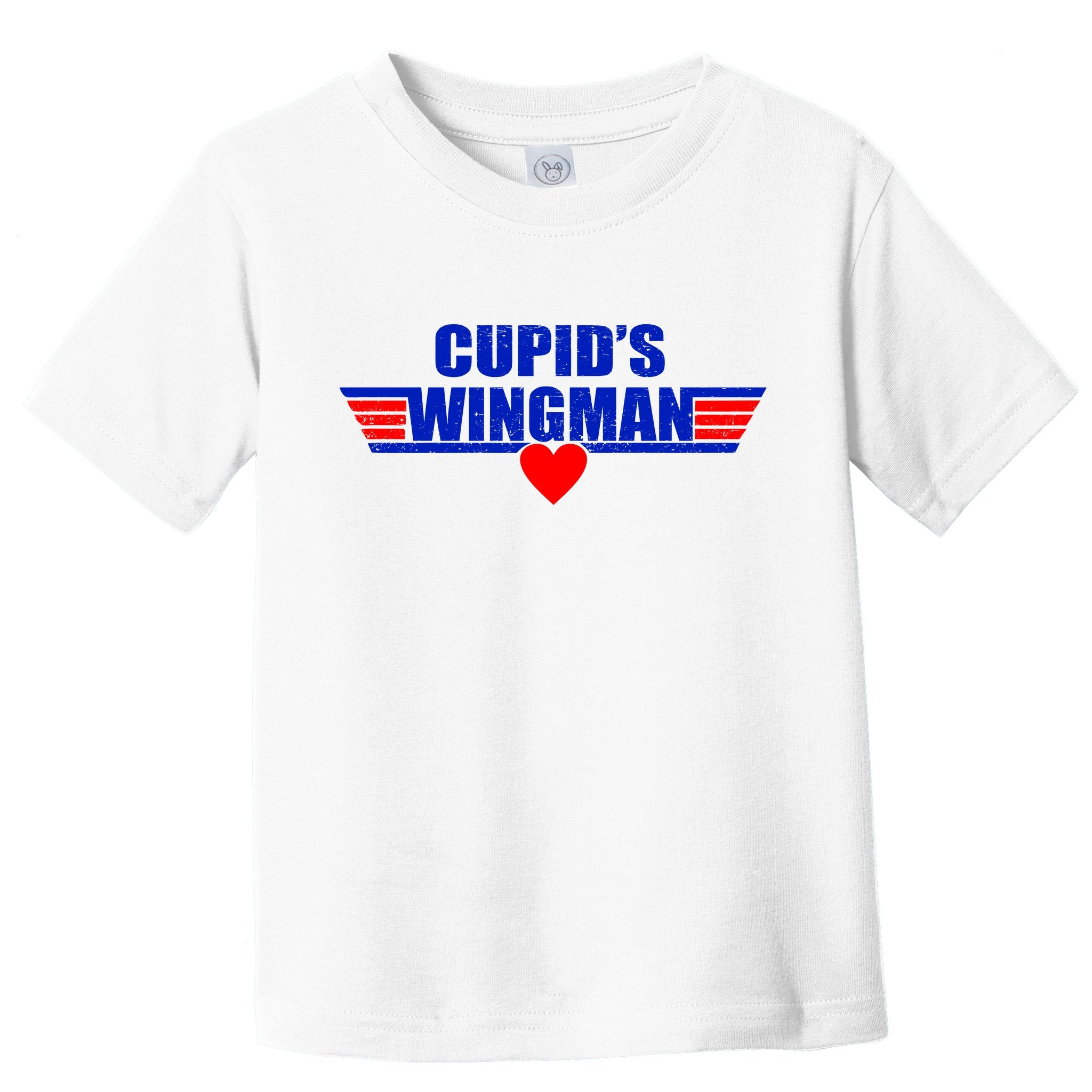 Cupid's Wingman Valentine's Day Toddler T-Shirt