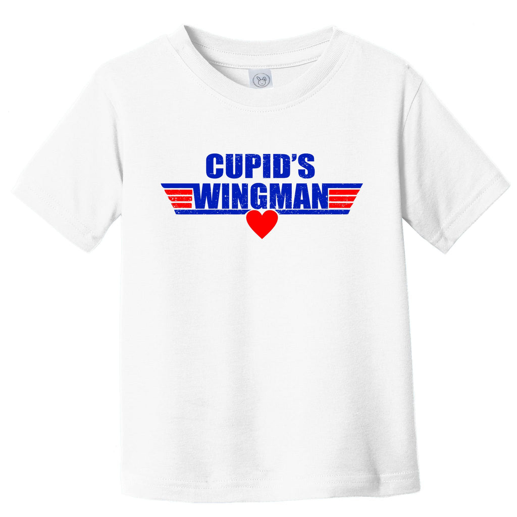 Cupid's Wingman Valentine's Day Toddler T-Shirt
